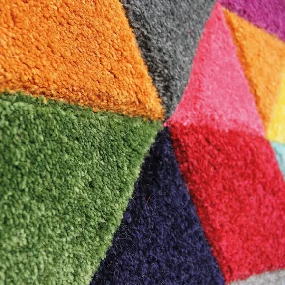 Geometric Rug - Multicoloured