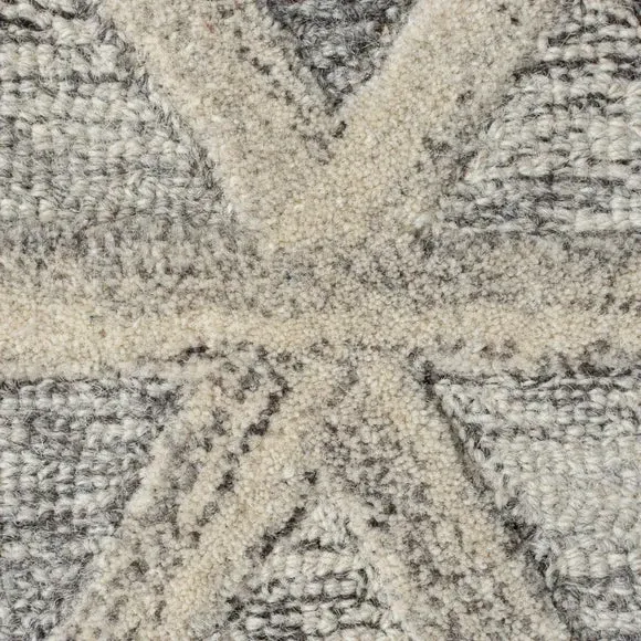 Geometric Rug - River Grey