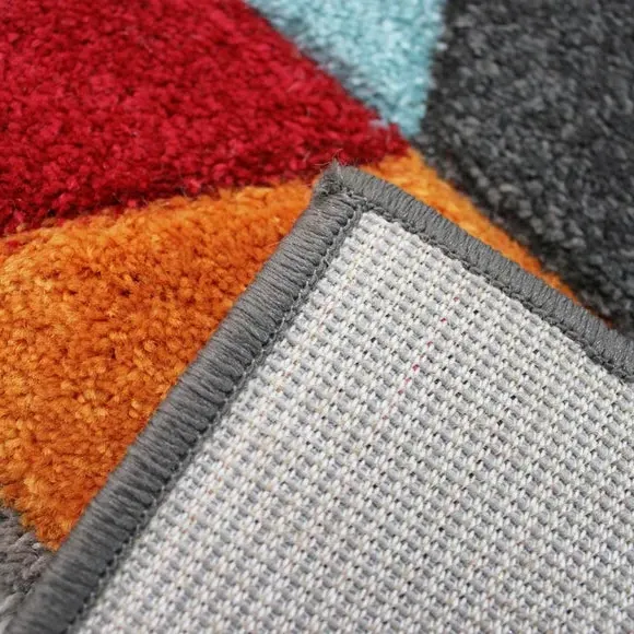 Geometric Runner Rug - Multicolor