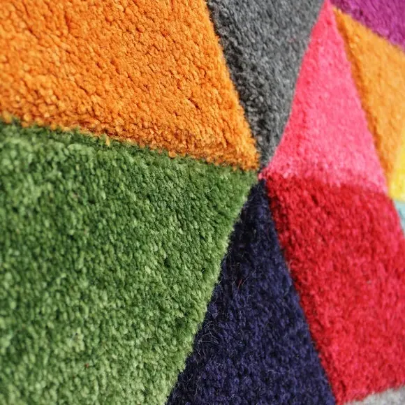 Geometric Runner Rug - Multicolor
