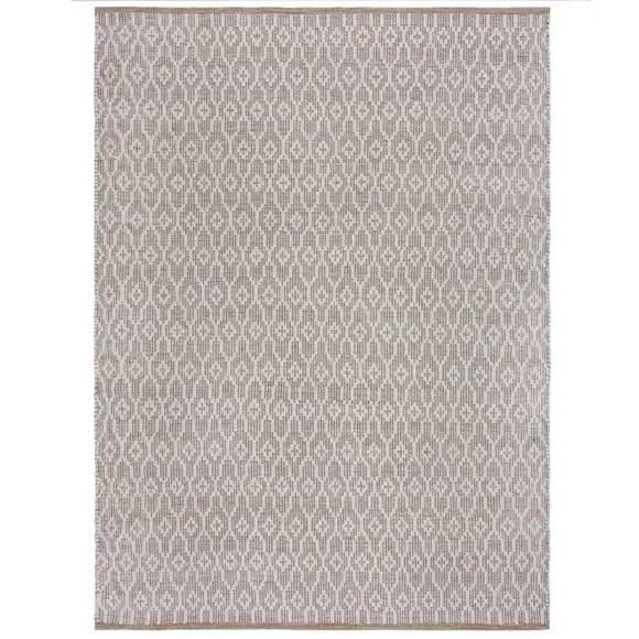 Global Design Rug with High-Low Pattern - Natural