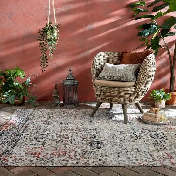 Indoor Outdoor Rug - Helena Blue, Polypropylene image