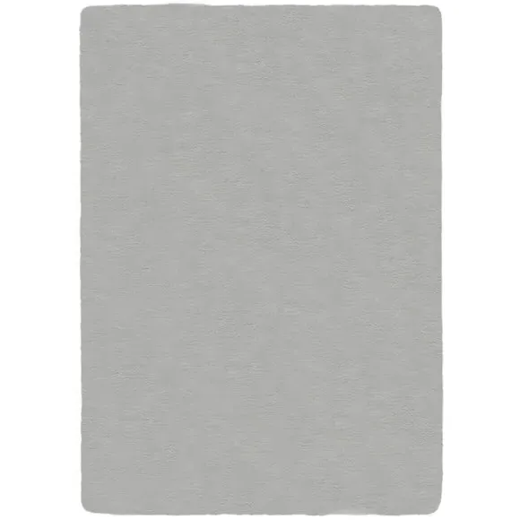 Shaggy Faux Fur Rug - Grey, Polyester