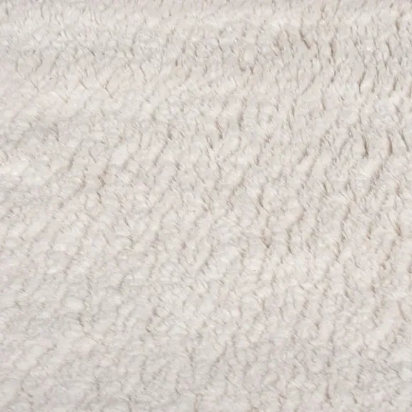 Shaggy Faux Fur Rug Machine Washable - Ivory