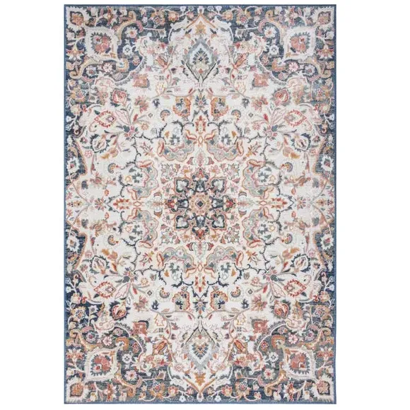 Traditional Indoor Outdoor Rug - Blue
