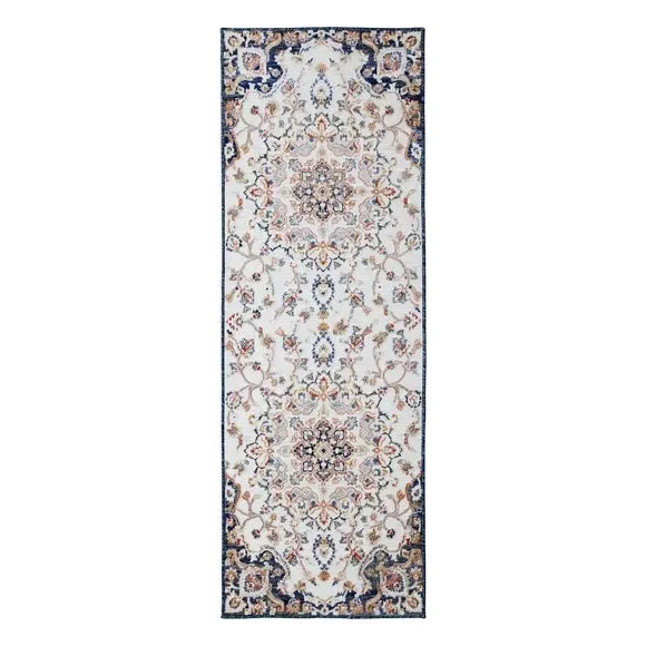 Traditional Runner Rug - Navy, Velvet Touch