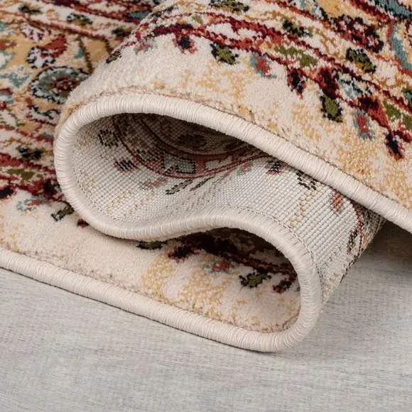 Vintage Patterned Runner - Natural, Polypropylene