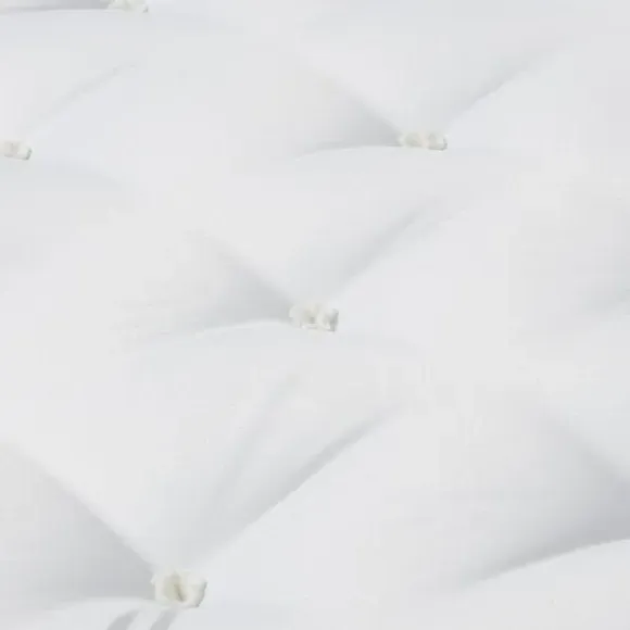 1000 Pocket Divan Set with Storage - Natural, Faux Linen