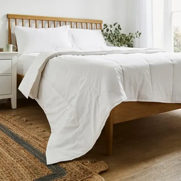 3 Tog Summer Duvet - White, Cotton