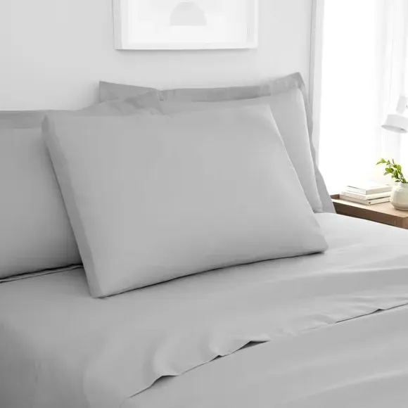 Box Pillowcase - Platinum, Polyester