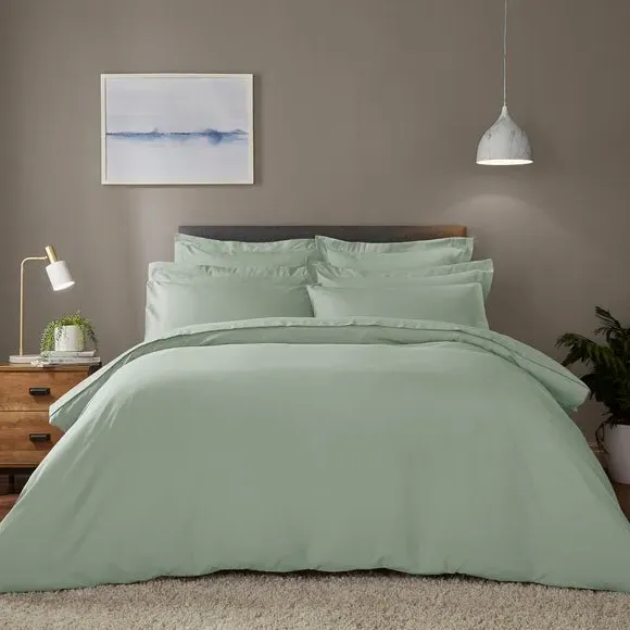 Duvet Cover Set with Pillowcase - Eucalyptus, Polyester