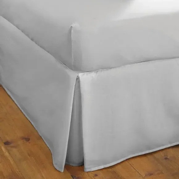Fitted Valance Sheet Cooling - Silver, Cotton image
