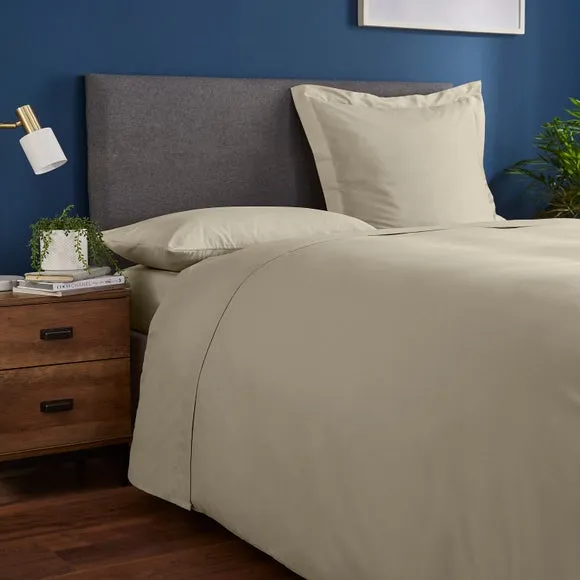 Flat Sheet Soft Touch - Coffee, Microfibre