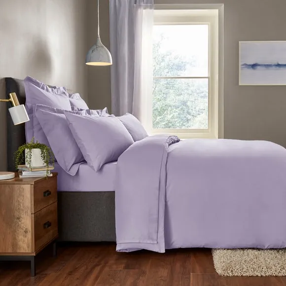 Flat Sheet Soft Touch - Mauve, Microfibre