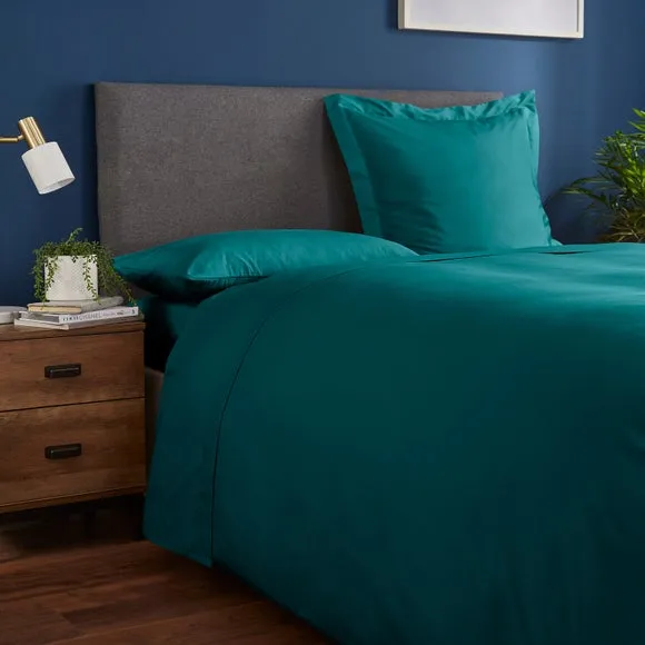Flat Sheet Soft Touch - Teal, Microfibre