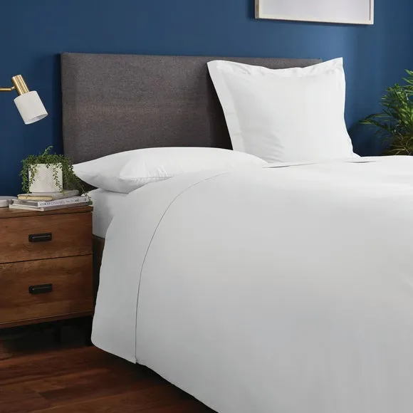Flat Sheet Soft Touch - White, Microfibre