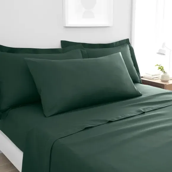 King Size Pillowcase Pair - Forest, Polyester