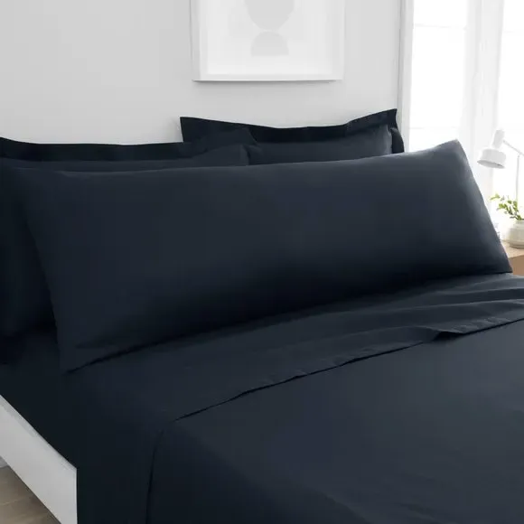 Large Body Pillowcase - Navy, Polyester