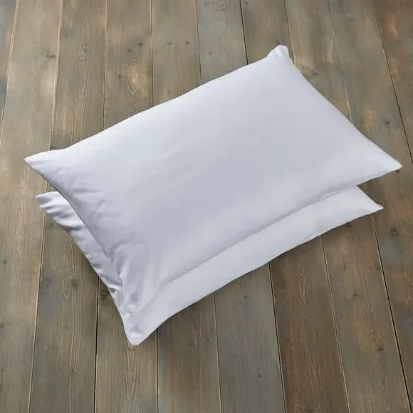Pack of 2 Pillow Protectors Lavender - White