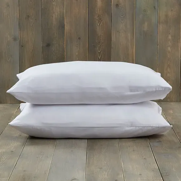 Pack of 2 Pillow Protectors Lavender - White