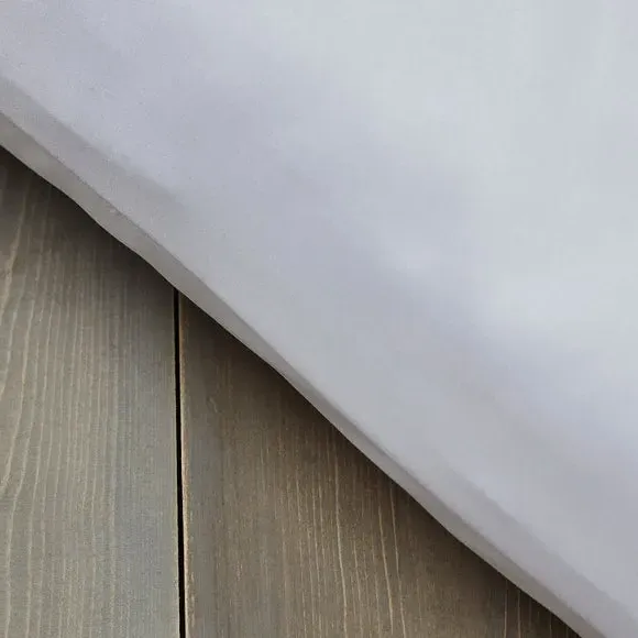 Pack of 2 Pillow Protectors - White, Polyester