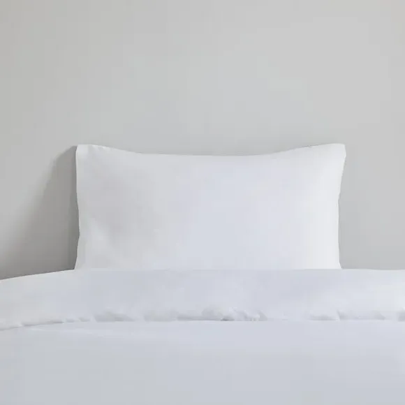 Standard Pillowcase Pair Cooling - White, Cotton