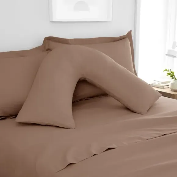 V-Shape Pillowcase - Rose, Polyester