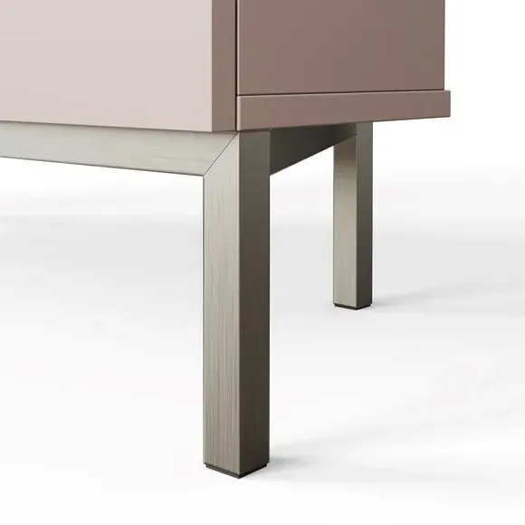 Corner TV Unit with Smart Features - Mulberry