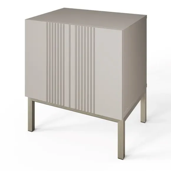 Lamp Table with Smart Features - Grey