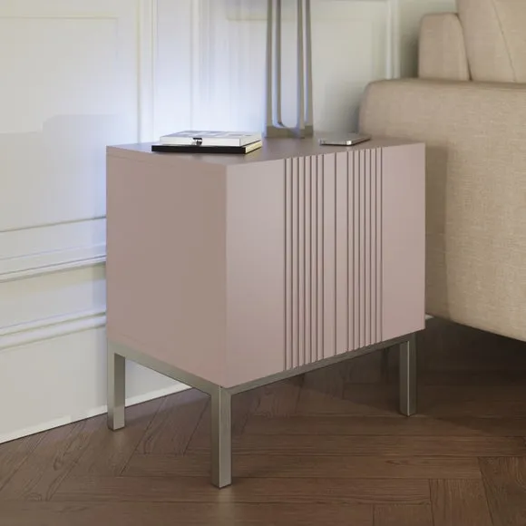 Lamp Table with Smart Features - Mulberry