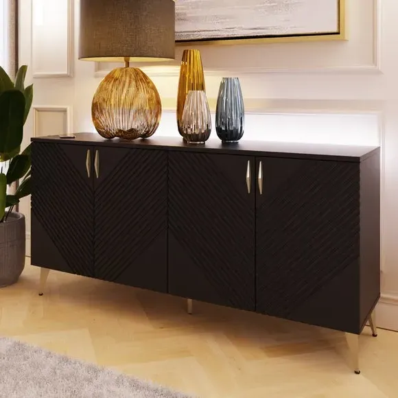 Large Sideboard with Smart LEDs - Midnight