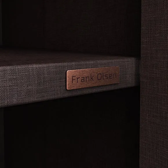 Side Table with Smart LED & Charging - White