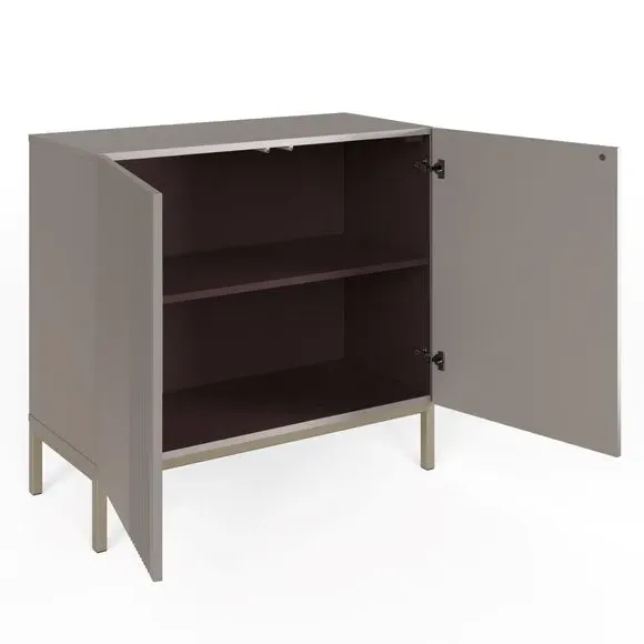 Small Smart Sideboard with Lighting - Grey
