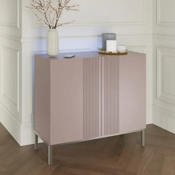 Small Smart Sideboard with Lighting - Mulberry