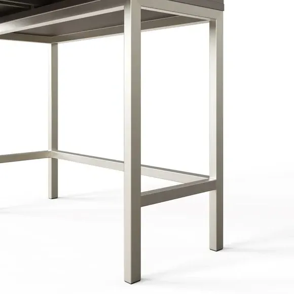 Smart Console Table with Drawers - Grey