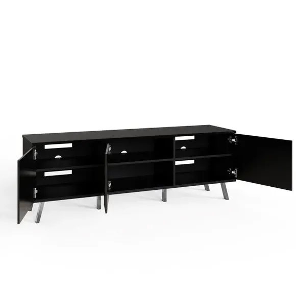 Smart LED TV Unit with Remote Control - Black