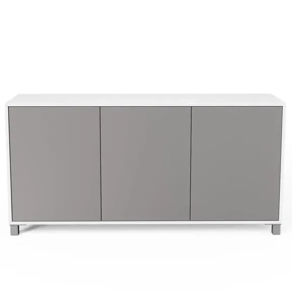 Smart Sideboard with LED Lighting - White