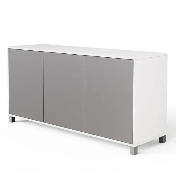 Smart Sideboard with LED Lighting - White