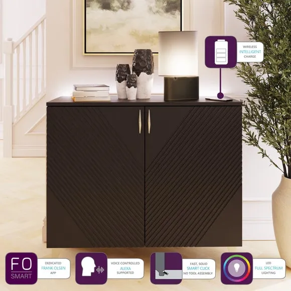 Tall Sideboard with Smart LED - Midnight