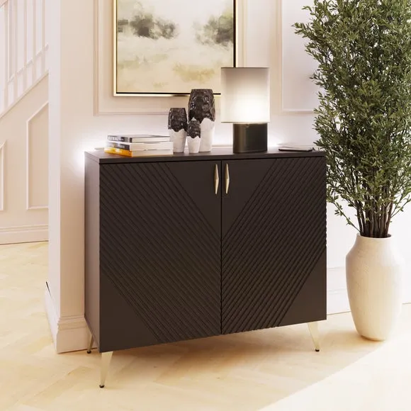 Tall Sideboard with Smart LED - Midnight