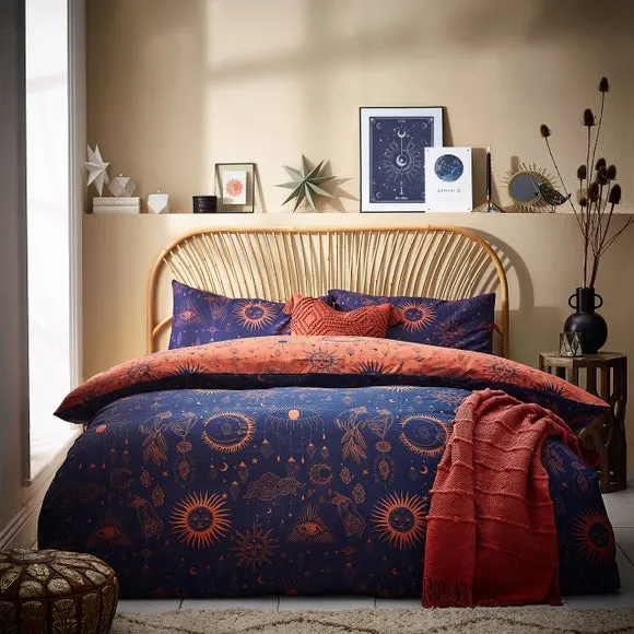 Constellation Duvet Cover Set - Bronze, Polycotton image