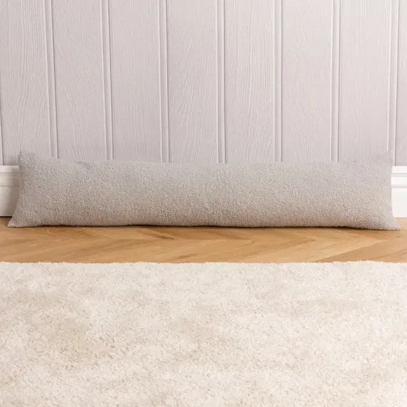 Draught Excluder Reversible - Dove, Boucle image