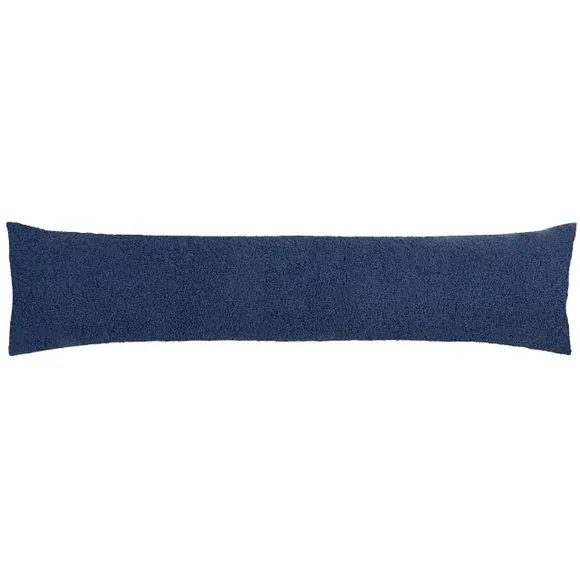 Draught Excluder Reversible - Royal Blue, Boucle