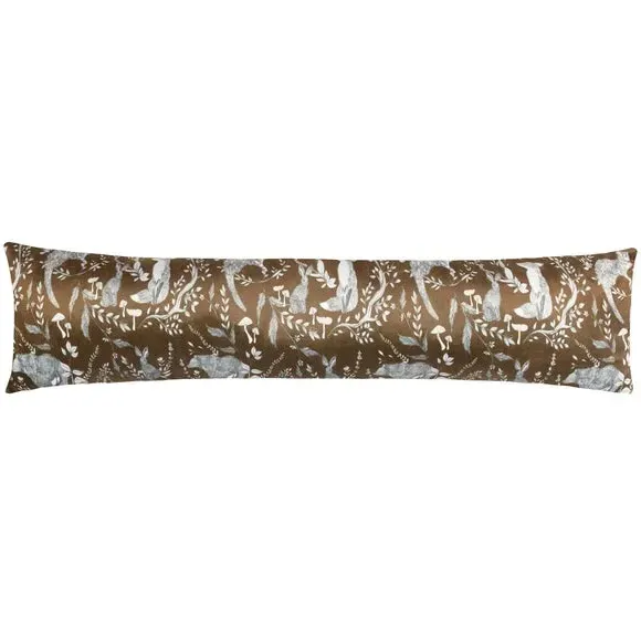 Draught Excluder with Zip Fastening - Amber