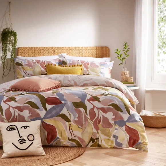Duvet Cover & Pillowcase Set - Natural, Polycotton