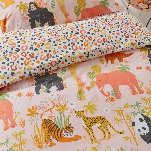 Duvet Cover Set with Pillowcase - Multicolor, Cotton