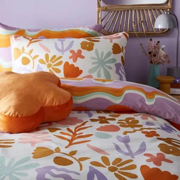 Duvet Cover Set with Pillowcase - Multicolor