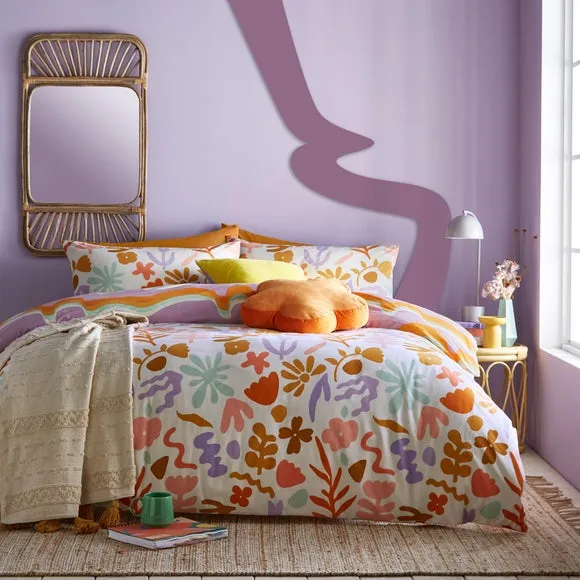 Duvet Cover Set with Pillowcase - Multicolor
