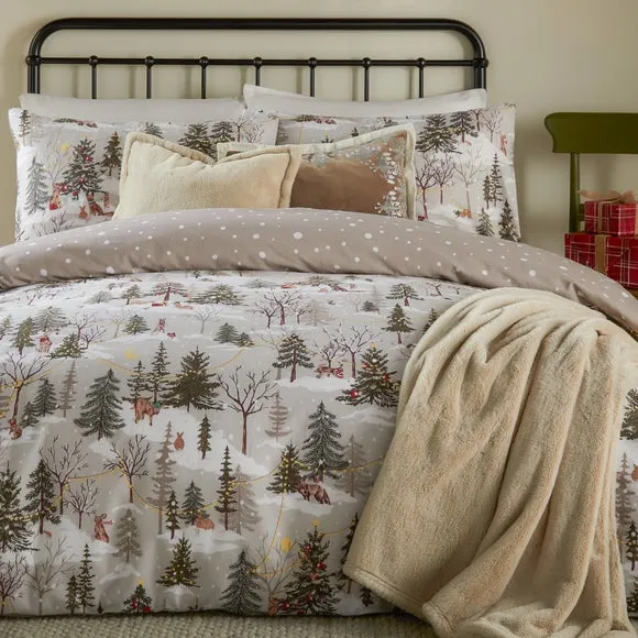 Duvet Cover Set with Pillowcase - Natural, Cotton image