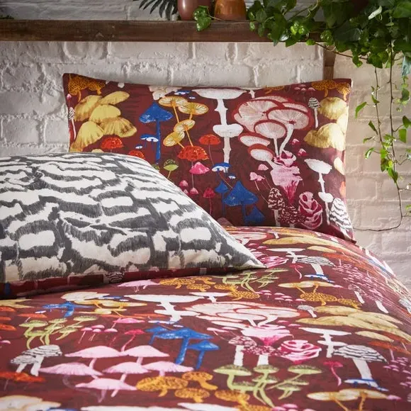 Duvet Cover Set with Pillowcase - Redwood, Cotton